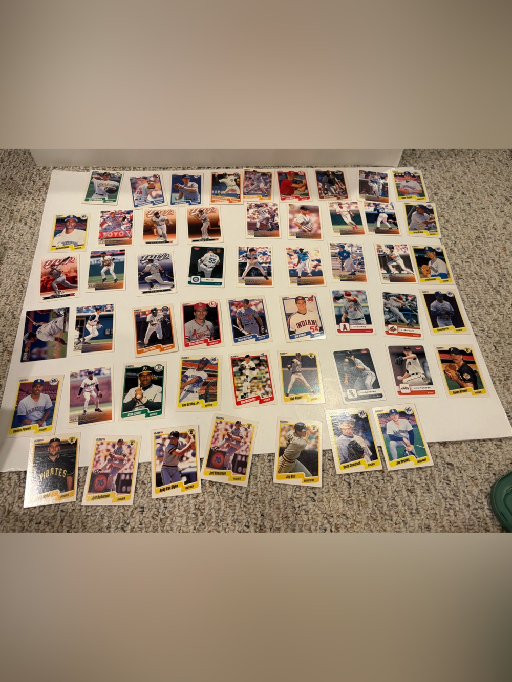 Major League Baseball Lot of Cards